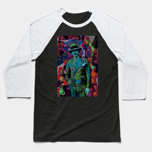 Dashiell Hammett - Noir Baseball T-Shirt